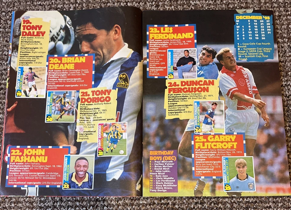 Vintage Match's Hot 100 Sticker Album 1993 - 100% Complete - Image 4 of 4