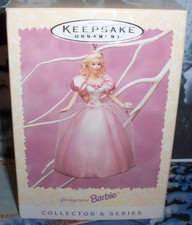 Springtime Barbie 1996 2ND In Springtime Barbie Series,Hallmark Ornament-NOS