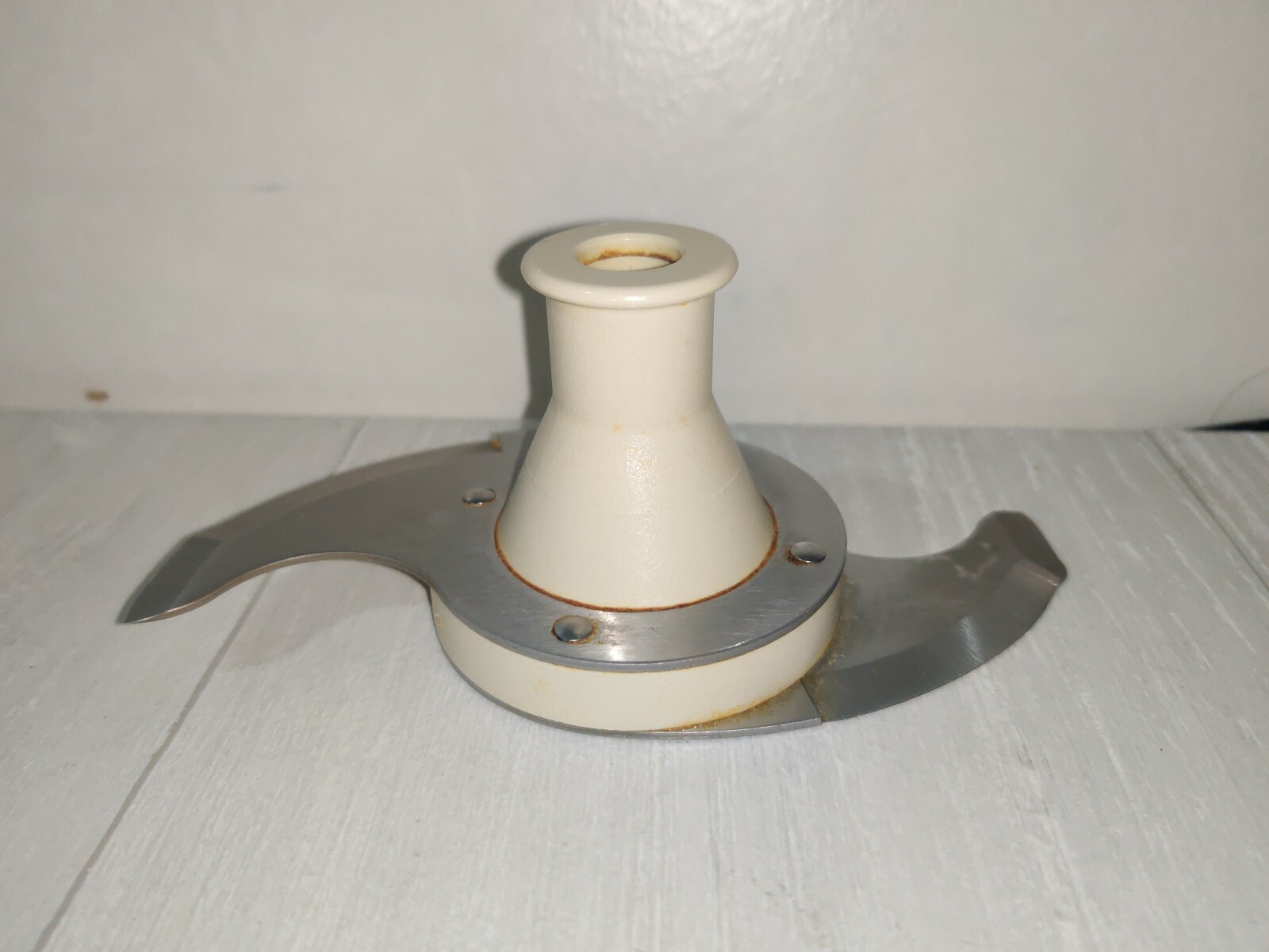 Vintage GE Food Processor Cat No D1 4200 Pusher Plunger White Oval