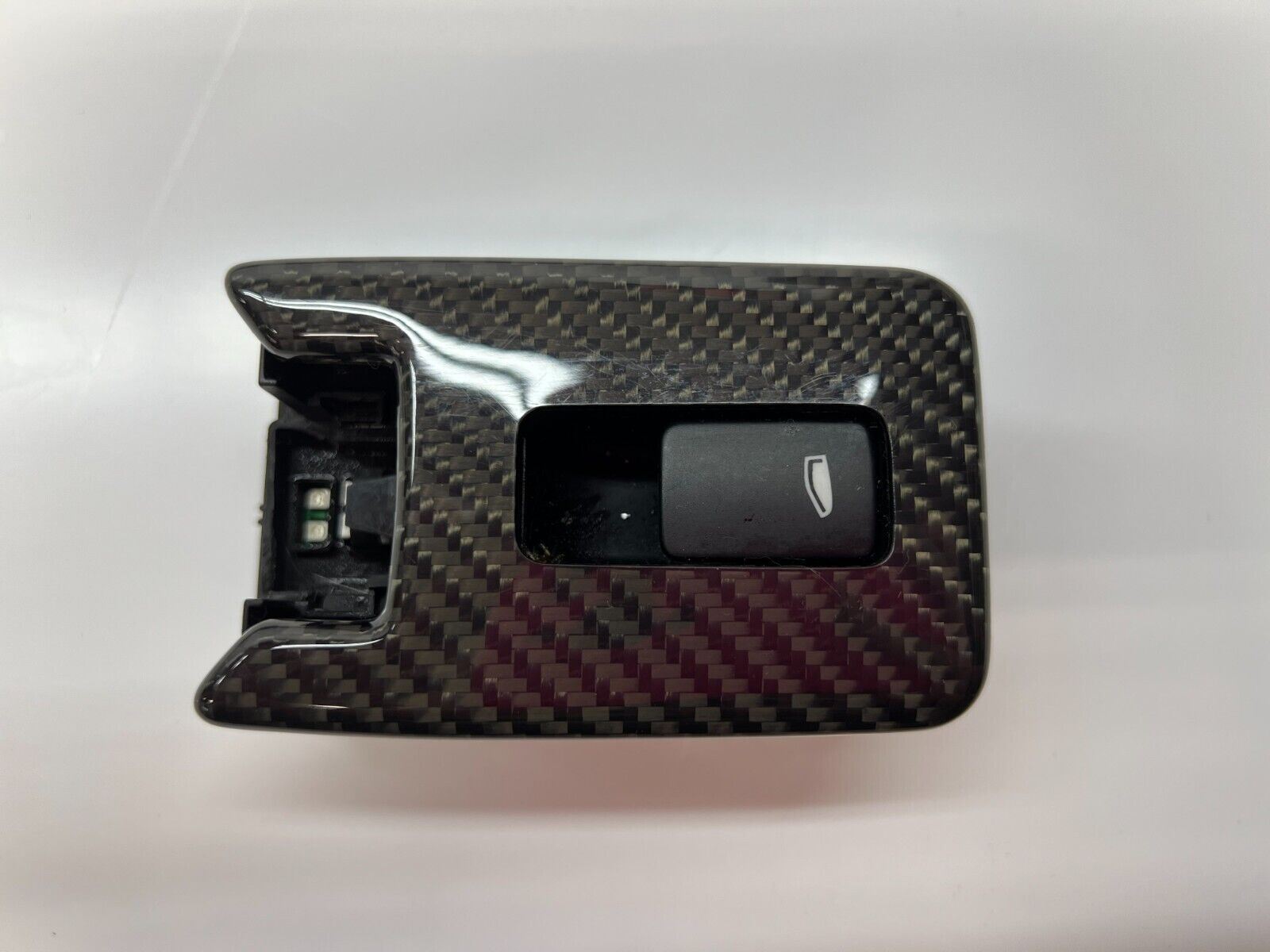 MCLAREN 650S DOOR WINDOW CONTROL SWITCH CARBON FIBER OEM 11M2421CP