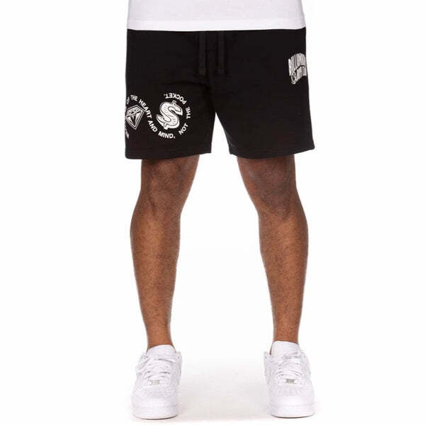 ШОРТЫ BILLIONAIRE BOYS CLUB 841-3106 BB MANTRA SHORTS_G-ЧЕРНЫЕ-РАЗМЕР M 17790₽