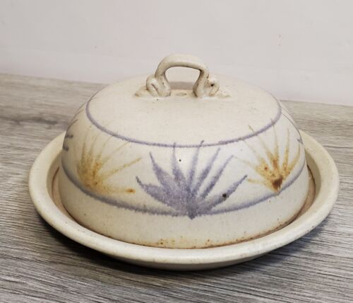 Winton Pottery Marg Hall Scotland Studio Pottery Stoneware Cheese Dish / Dome - Picture 7 of 10
