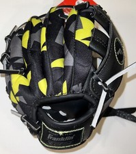 Franklin DigiTek 8  Tee-Ball Glove Right Hand Throw 22481-8 Mitt Neon Black NEW