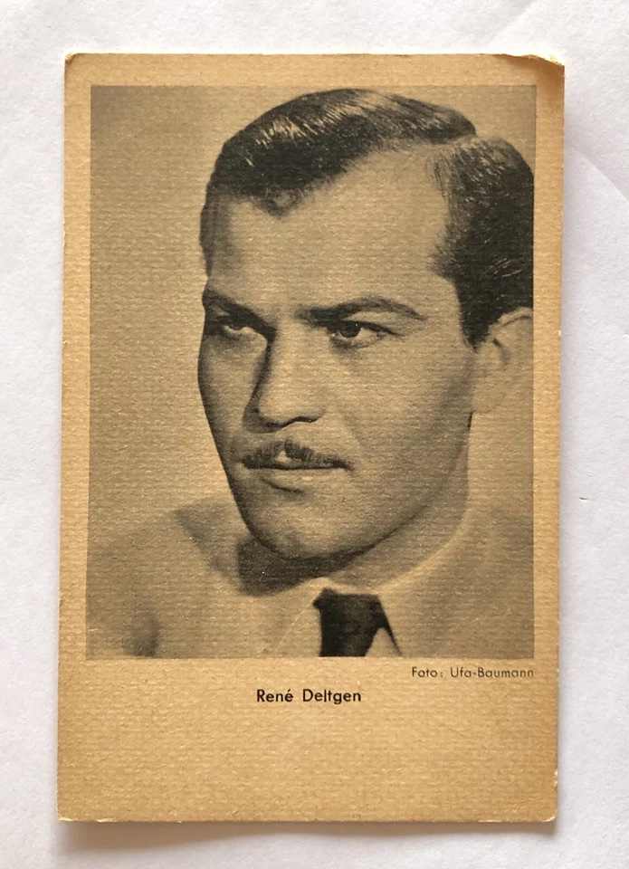 Rene Deltgen Postkarte AK nicht gelaufen - Bild 2 von 3