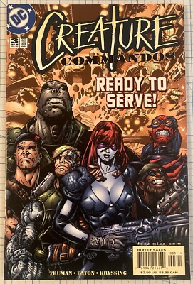 Creature Commandos #3 NM Scot Eaton Cover 2000 DC Comics
