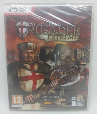 Stronghold Crusader Extreme PC DVD Game * Windows 2000/XP/Vista/7 * New & Sealed