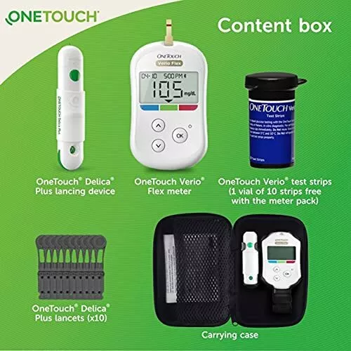 OneTouch Verio Flex®, Blood Glucose Meter