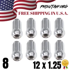8 Spline Lug Nuts 2021-2025 Yamaha Wolverine 1000 RMAX4 XT-R 2019-2020 X2 Nut