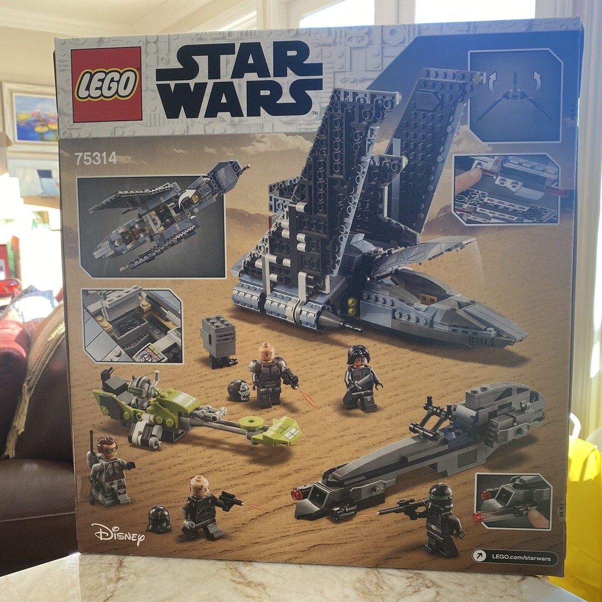 LEGO Star Wars: The Bad Batch Attack Shuttle (75314) 673419340762