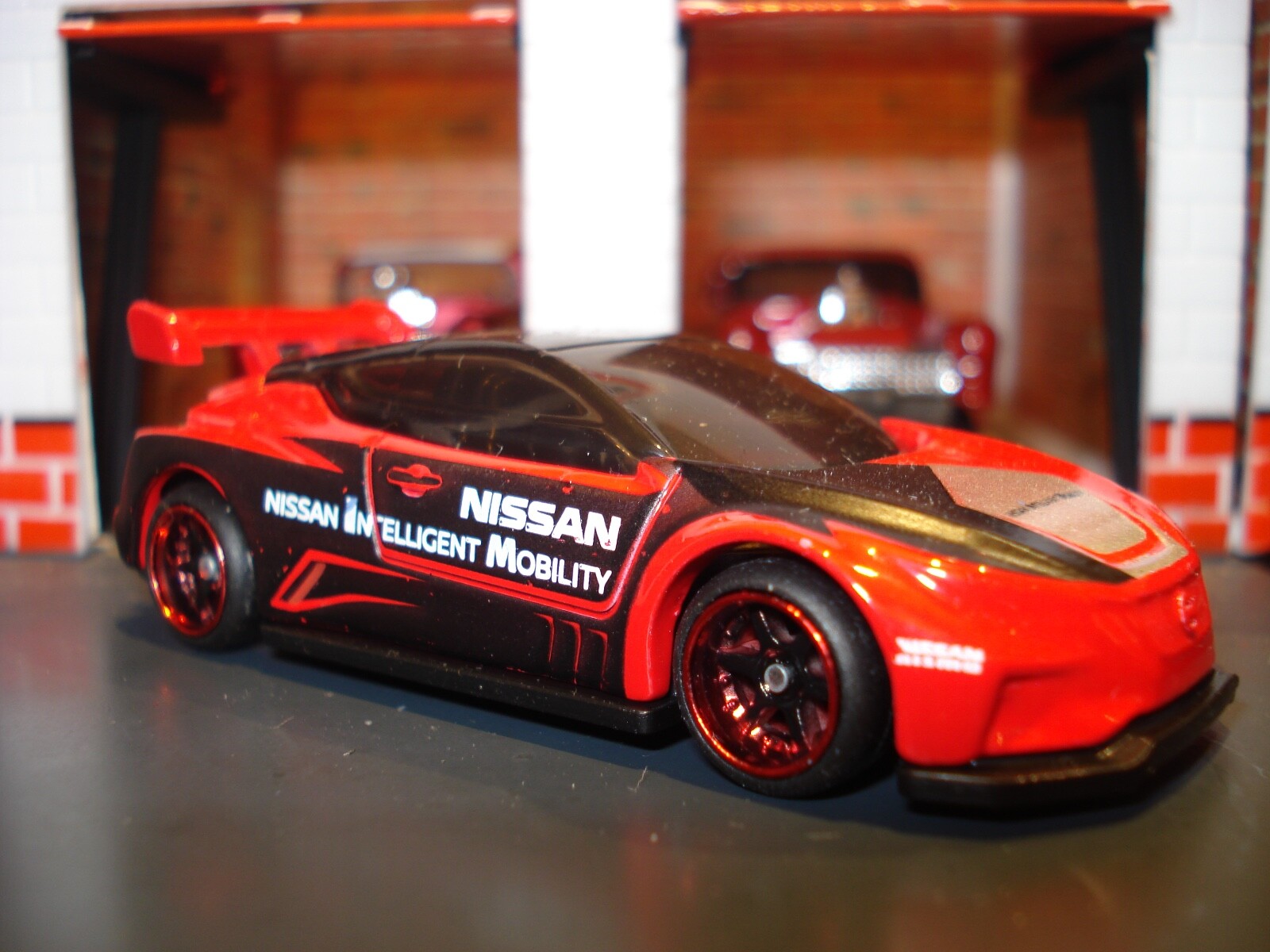 NISSAN LEAF NISMO CUSTOM EDITION SPORTS CAR 1/64 HW CUSTOM WHEELS ADDED JDM-image