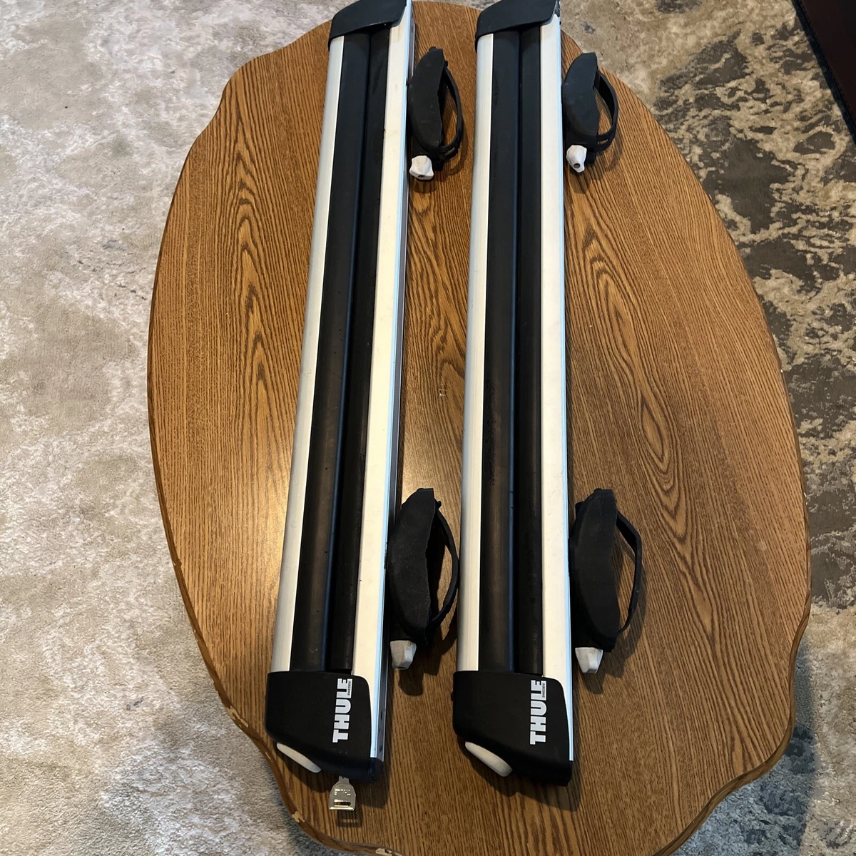 Thule 92725 Universal Flat Top Ski Carrier Rack For Sale In, 50 OFF