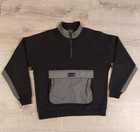 Raw Gear Bradley Martyn Black Quarter Zip Pullover Men’s Size XL 