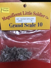 Magnificent Little Soldier Co 10mm NAP104 Foot Artillery Crew Napoleonic