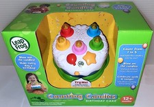  NEW LEAP FROG Counting Candles Birthday Cake Light up Musical Learning Toy