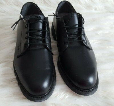 Chaussures Oxford Homme Bates En Cuir Noir - Taille 9E - Occasion Portées