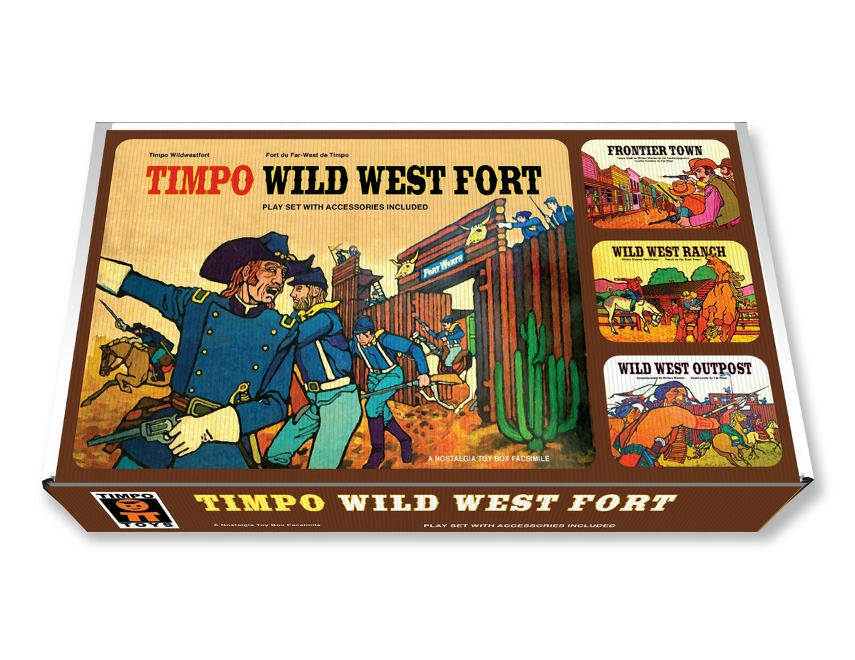 Figurine Timpo Wild West – Travois Indien Avec Cheval Et Personnage (échelle 1:32)