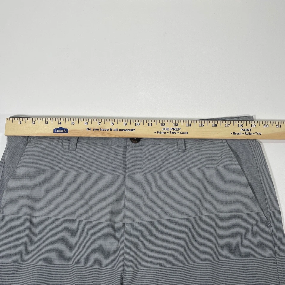 Pantalones Cortos Threads 4 Thought Hombre Talla 38 Tejido Gris Foto 4 de 4