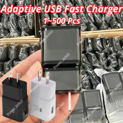 Wholesale Adaptive Fast USB Wall Charger Block Power Adapter For Android Samsung