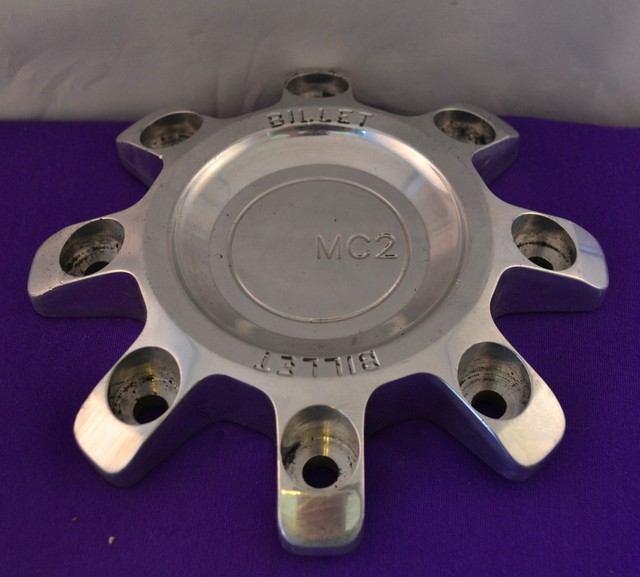 MC2 BILLET Chrome Wheel Center Cap Set of 1 (SET OF 4) eBay