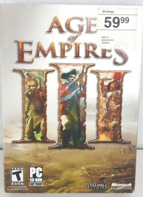 Age of Empires III (PC, 2005) - ONĹY DISC 2&3 / MISSING DISC 1