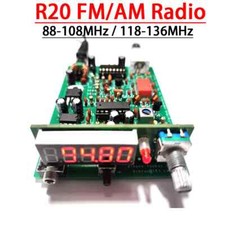 Ricevitore radio FM AM FM trasmissione banda aviazione PLL ricezione kit fai da te