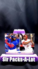 2022 Topps X Bobby Witt Jr Crown Collection #34 Vladimir Guerrero Jr & Sr FAMILY
