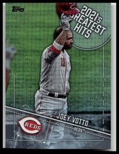 2022 Topps 2021's Greatest Hits #21GH-20 Joey Votto Cincinnati Reds