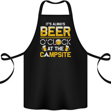 Tablier En Coton Amusant Pour Camping Avec De La Bière 100% Bio