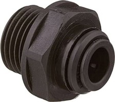 John Guest raccordo dritto maschio, Tubo Ø 10 mm Filetto 1/2