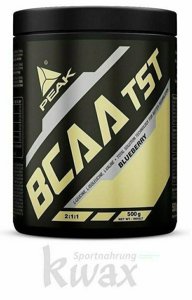 (EUR 43,78/kg) Peak BCAA TST 500g Pulver mit Geschmack