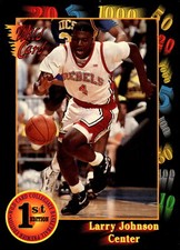 1991 Wild Card #24 Larry Johnson    UNLV Runnin' Rebels