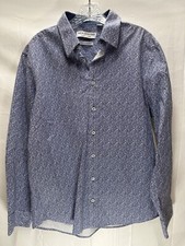 Nick Graham Everywhere Stretch Modern Fit Button Up Long Sleeve Shirt - Mens Lg