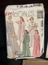 3969 Vintage McCalls SEWING Pattern Misses 1980s Caftan Size Small
