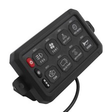 8 Gang Switch Panel W App Control Switch Panel W Adjustable Brightness