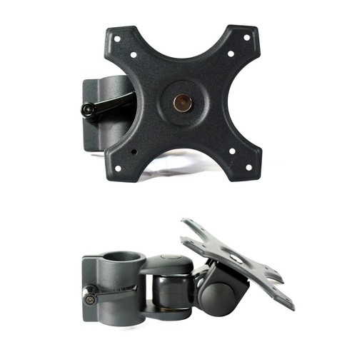 15 to 22" 35mm Monitor TV Pole Mount Bracket DJ Mast Speaker Stand Screen Holder - Picture 10 of 12