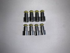 8 Fuel Injector Aluminum 1" Top Hat Adapter Extender 14mm O-Ring Ls3 to LS1 