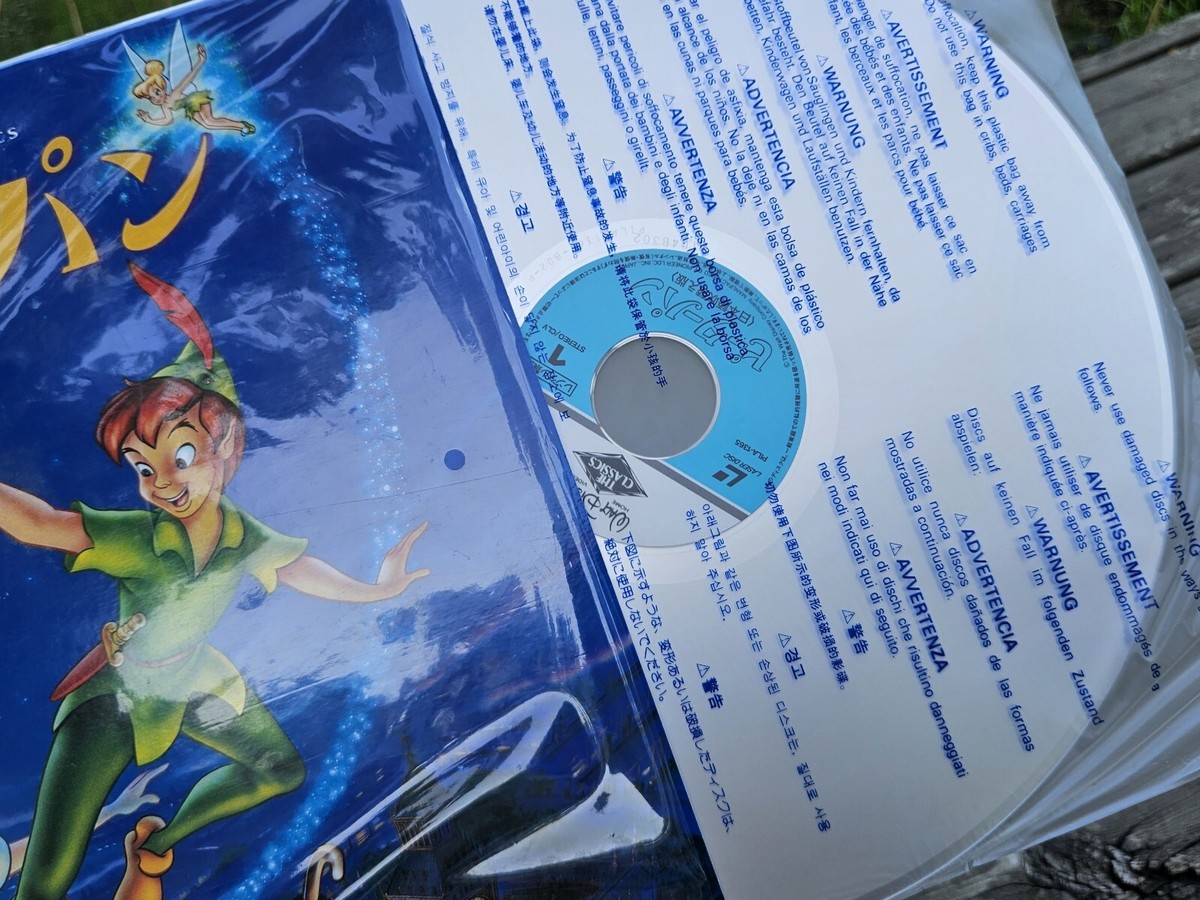 LASERDISC Moveis ピーターパン Peter Pan WD078L12027 BANDAI /00600 LASERDISC Moveis ピーターパン Peter Pan WD078L12027 BANDAI /00600