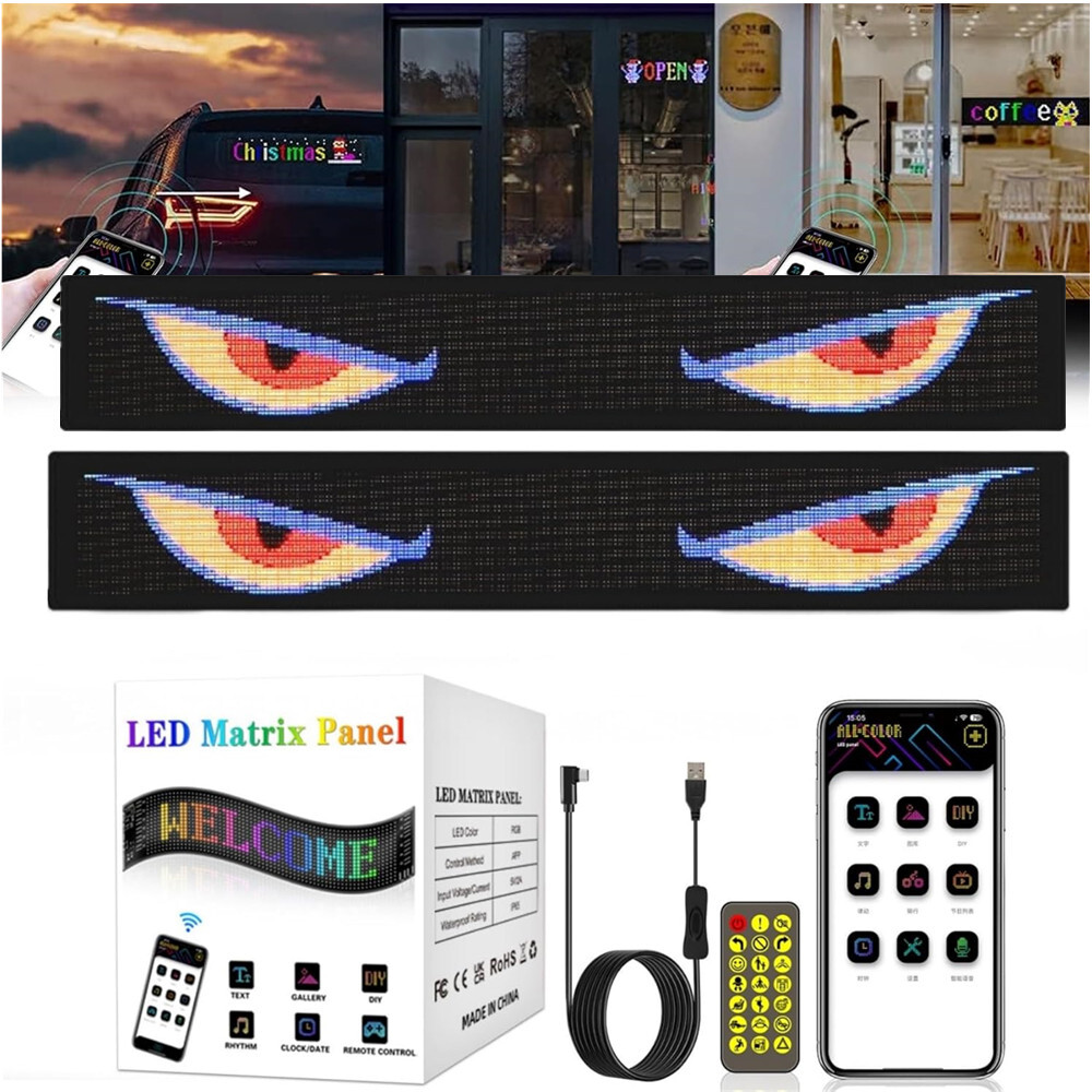 Lkw Augen Led Devil Eye Scheinwerfer Teufelsaugen-S Produktbild-Vorschau 2