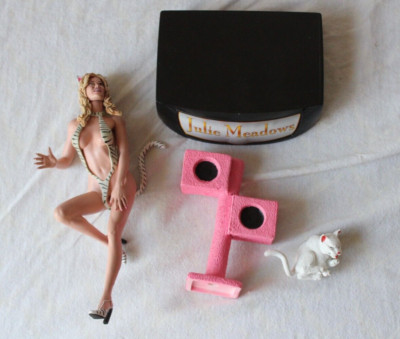JULIE MEADOWS Adult XXX Superstars Series Plastic Fantasy Open Action Figure 7''