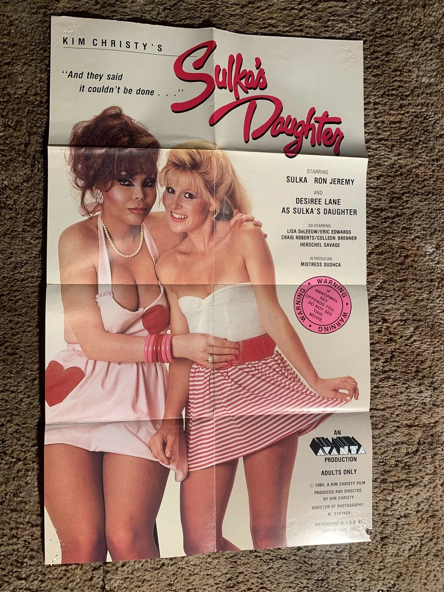 SULKAS DAUGHTER ORIG MOVIE POSTER SEXPLOITATION TRANSSEXUAL | eBay