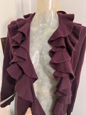 Ralph Lauren Black Label 100% Cashmere Long Cardigan Sz M