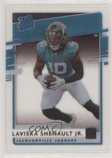 2020 Panini Chronicles Clearly Donruss Rated Rookie Laviska Shenault Jr 2fw