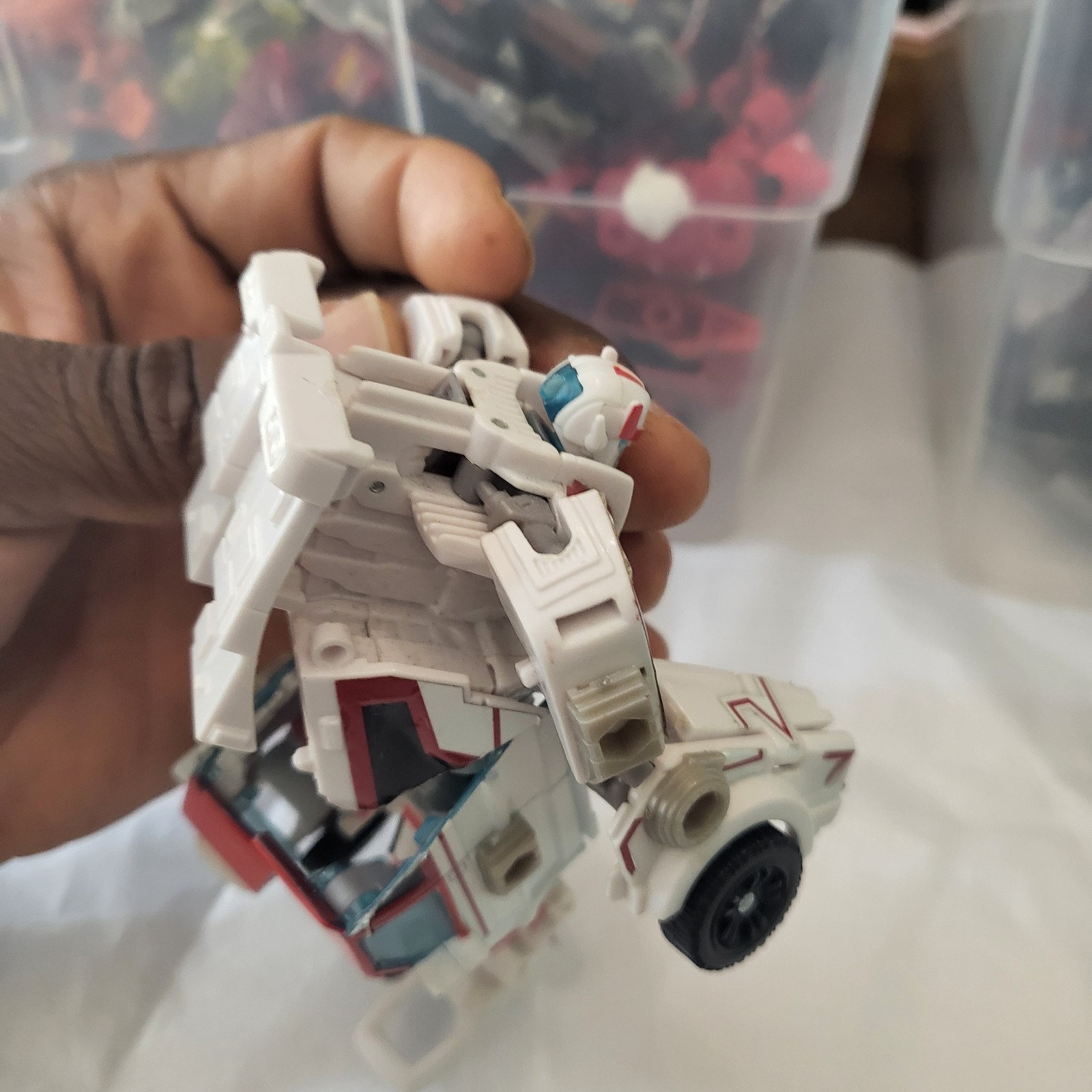 Transformers Rechet Transformers Arms Micron Ratchet Takara AM-04 Prime Deluxe Class | eBay
