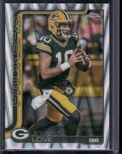 2025 Topps Chrome Jordan Love Ray Wave