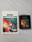 Berzerk Atari 2600 Cart And Manual Tested