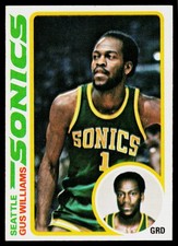 1978-79 Topps #39 Gus Williams - EX