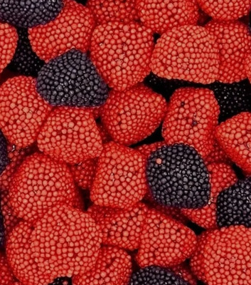 Blackberries & Raspberries Vidal Classic Retro Sweets Pick n Mix PickandMix com