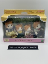 Sylvanian Families FS-30 Maple Cat Family Small Doll Calico Critters EPOCH