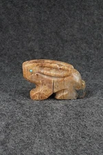 Rabbit Zuni Fetish Carving - Reynold Lunasee