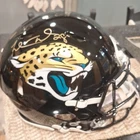 Fred Taylor Jacksonville Jaguars Autographed Football Helmet  Authenticated